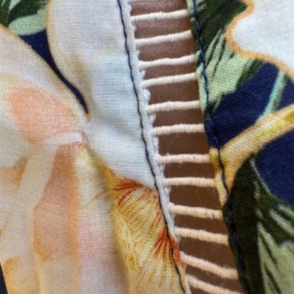 Farm Rio Midnight Flower Wrap Maxi Dress XL - Picture 10 of 14